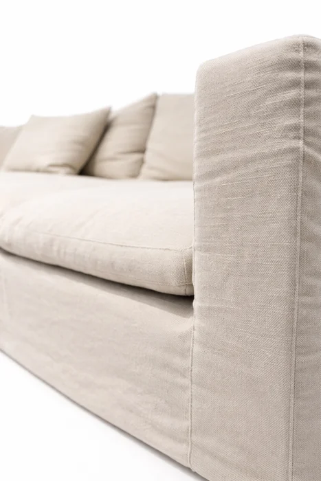 Sofá Río, 4 Cuerpos - Beige en Beige - Sillones y sofás, Uruguay | Indian, vista 3