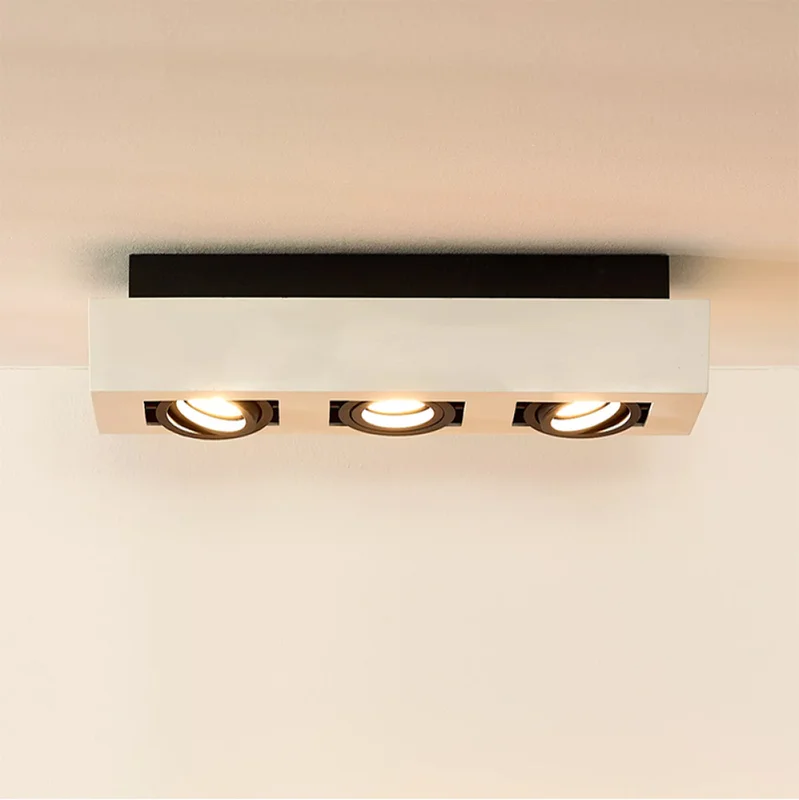 Lámpara de Techo Walle 3 Blanco en Blanco - Lámparas colgantes, Uruguay | Serlux, vista 3