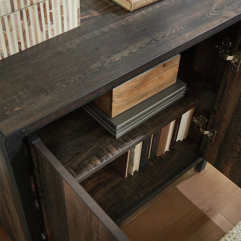 Aparador 2 puertas - Sauder en Marrón - Muebles para TV, Uruguay | Ecowood, vista 3