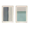 KIT 2 - Abstracto Celeste/Gris - 40 x 60 - Decoración de pared, Uruguay | Berna home, vista 1 de 5