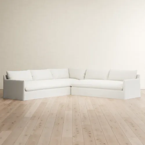 Sofá tapizado Belu en Blanco - Sillones y sofás, Uruguay | Pieza Clave
