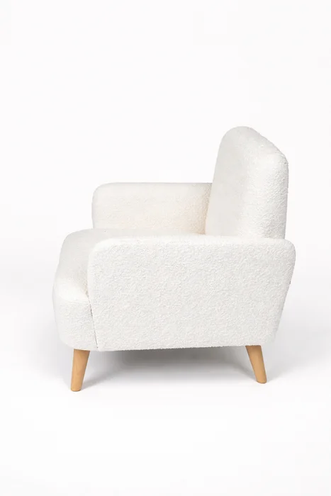 Butaca Vera - Blanco en Blanco - Sillones y sofás, Uruguay | Indian, vista 4