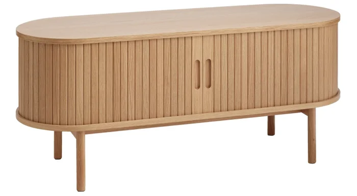 Mueble TV LYNGVIG 120cm 2 puertas persia roble nat en Madera natural - Muebles para TV, Uruguay | JYSK, vista 2