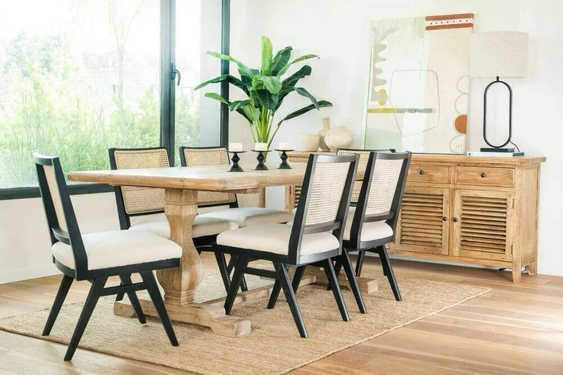 ALFOMBRA DE YUTE NATURAL - 2.50 X 1.70 MTS en Madera natural - Alfombras, Uruguay | La Iberica, vista 7