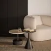 Mesa auxiliar Delano Ø 55 cm gris en Gris - Mesas de arrimo, Uruguay | Kavehome, vista 2 de 5