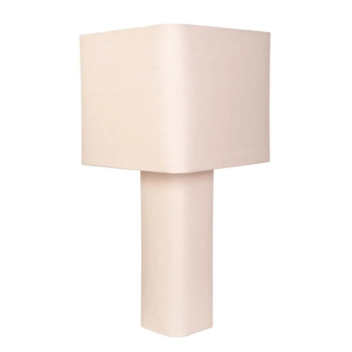Lámpara De Mesa Ml2510 Natural/beige Lino Ml251004 en Beige - Lámparas de mesa, Uruguay | Divino