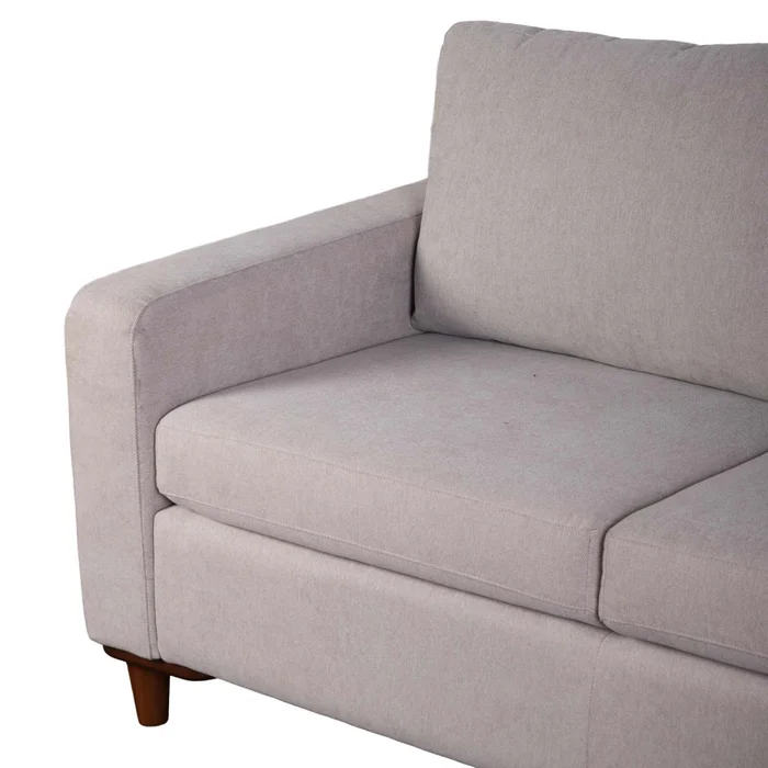 Sofá C/chaise Más De 4 Cuerpos Tela Natural-beige Napoli Beige en Beige - Sillones y sofás, Uruguay | Divino, vista 7
