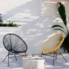 Mesa de centro redonda exterior Jenell terrazo blanco Ø 52 cm en Blanco - Mesas de living, Uruguay | Kavehome, vista 4 de 7