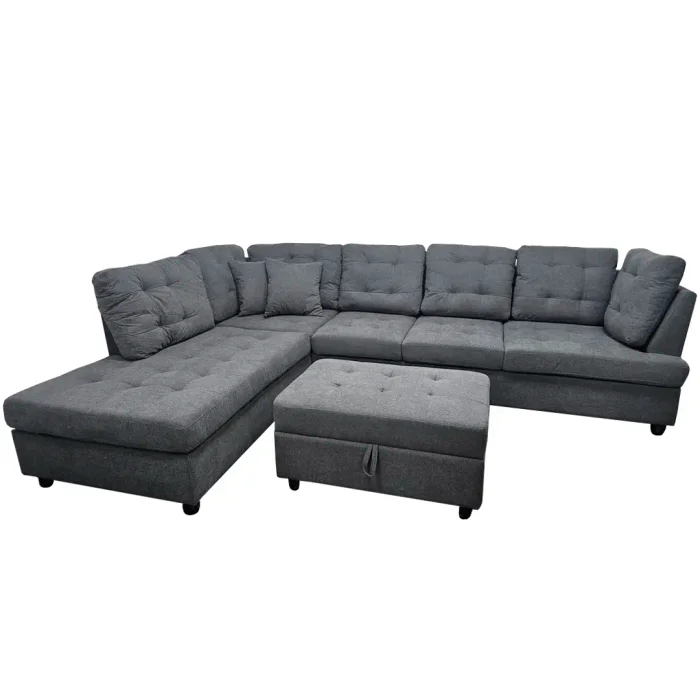 Sillón Esquinero con Baúl - Las Vegas (Izquierdo) - Sillones y sofás, Uruguay | Delta Center, vista 3
