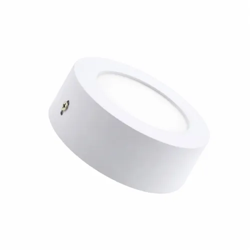 Panel LED Redondo de Adosar 6W Luz Cálida en Blanco - Lámparas colgantes, Uruguay | Serlux