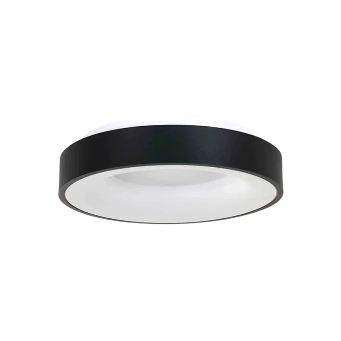 Plafon LED Redondo Philadelphia 17W 30cm Negro en Negro - Lámparas colgantes, Uruguay | Serlux