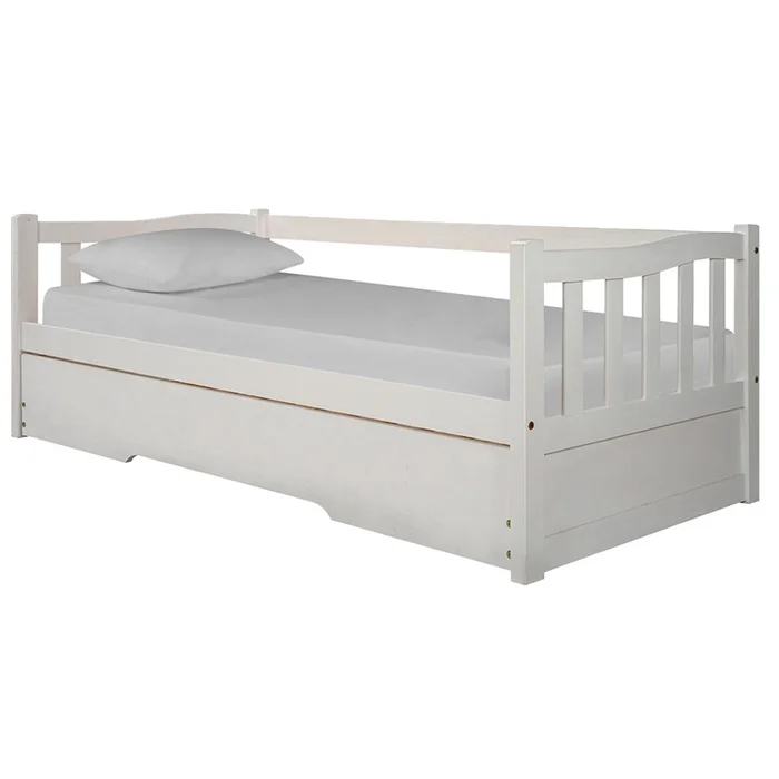 Cama marinera reforzada Linea Parma - Blanca en Blanco - Dormitorio, Uruguay | La Cueva Muebles, vista 2