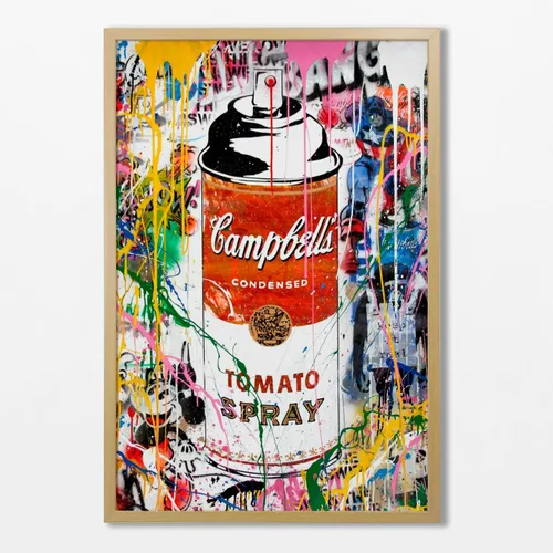 Banksy Grafitti N.06 en Multicolor - Láminas, Uruguay | La Cuadrería