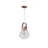 Lámpara Colgante Lampadari Vidrio y Madera – Mediano - Lámparas colgantes, Uruguay | Berna home, vista 1 de 6
