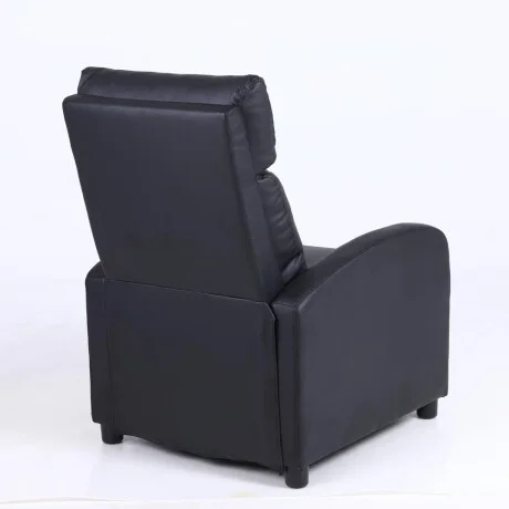 Sillon reclinable 1 cuerpo con masajeador y calefaccion - Negro en Negro - Sillones y sofás, Uruguay | La Cueva Muebles, vista 16