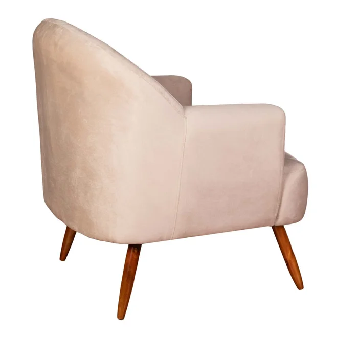 Butaca Tela Natural-beige Agata Beige en Beige - Sillones y sofás, Uruguay | Divino, vista 5