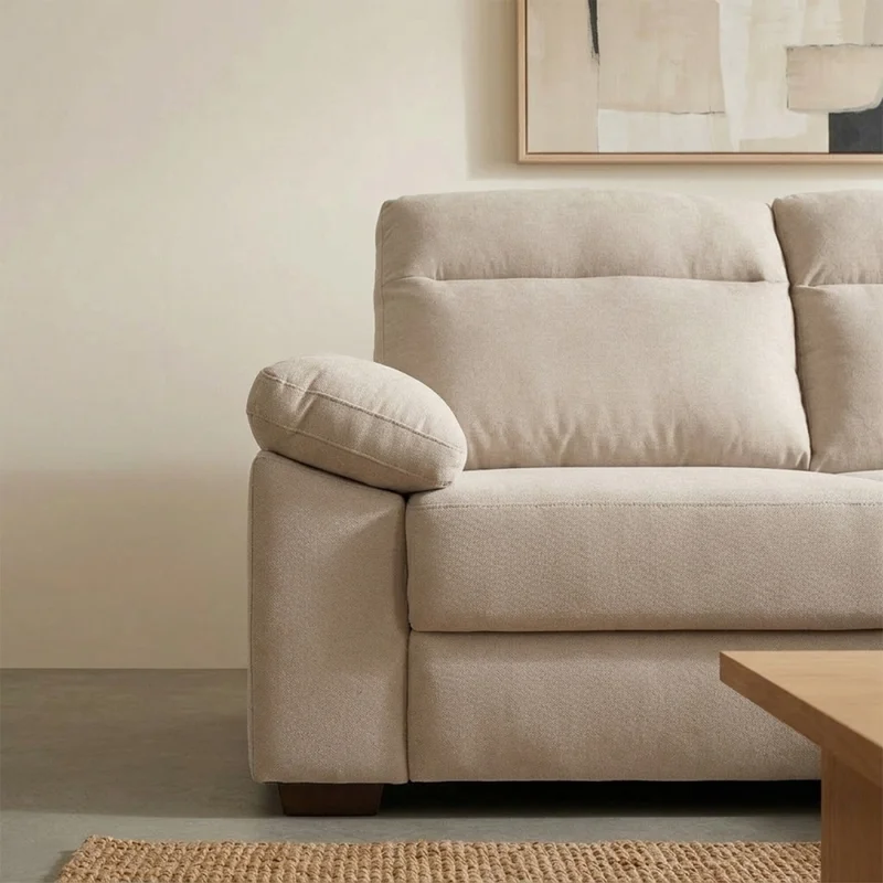 Rinconera Owen - Tela Microfibra - Chaise derecho - 12072 (Beige) en Beige - Sillones y sofás, Uruguay | Nyr, vista 5
