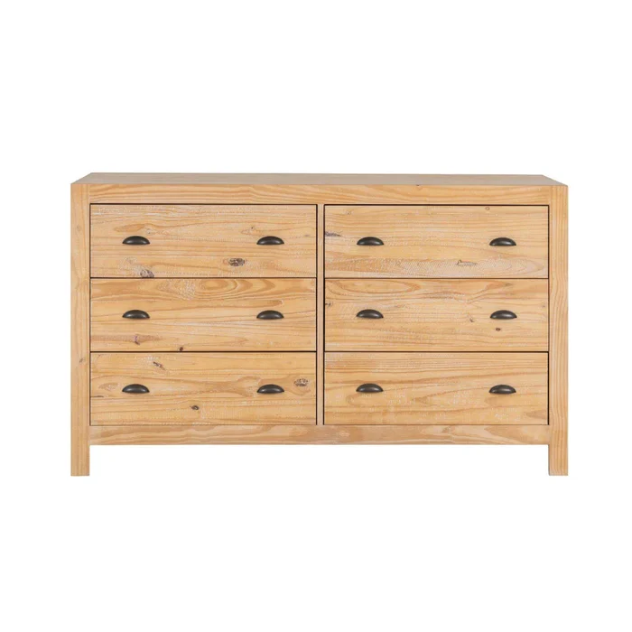 Cómoda Cajonera Madera Natural-beige Montauk en Madera natural - Cómodas, Uruguay | Divino, vista 2