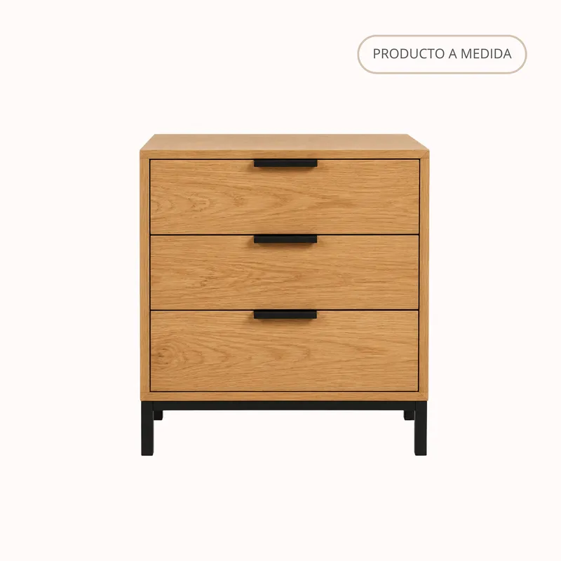 MESA DE LUZ SIENA en Madera natural - Mesas de luz, Uruguay | Forum Design
