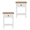 Promo 2 Mesa de Luz 1 Cajón Línea Naturale - BLANCO en Blanco - Mesas de luz, Uruguay | La Cueva Muebles, vista 9 de 12