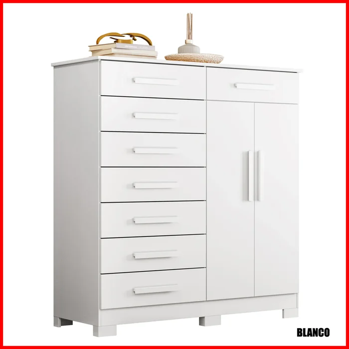 Comoda cajonera – Verona 166 en Gris - Cómodas, Uruguay | Punto Unión, vista 3