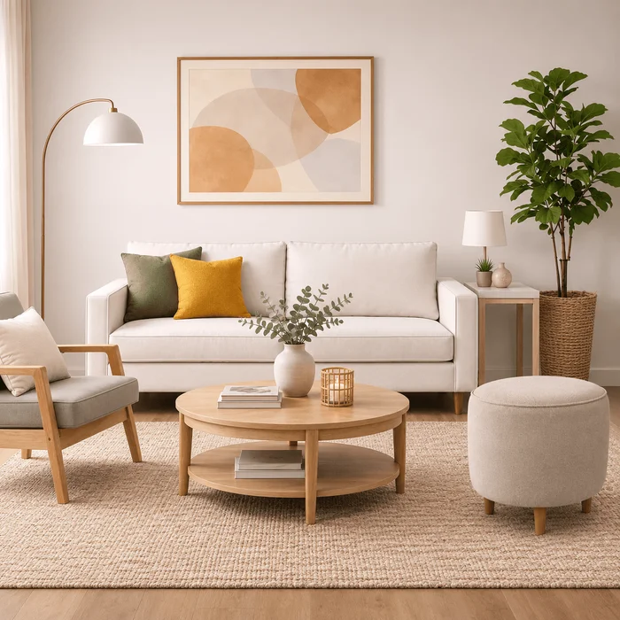 PUFF ACP en BEIGE - Butacas, banquetas y puffs, Uruguay | Forum Design, vista 2