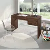 Escritorio Intelectual - 2 Cajones - Marron en Marrón - Escritorios y sillas de escritorio, Uruguay | Rústico Hogar, vista 2 de 3