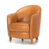 Butaca 100% Cuero - Bull - Camel en Marrón - Sillones y sofás, Uruguay | Ecowood, vista 1 de 3