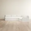 Sofá tapizado Belu en Blanco - Sillones y sofás, Uruguay | Pieza Clave, vista 3 de 4