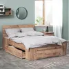 Estructura cama LIMFJORDEN 180x200 3 cajones roble en Madera natural - Dormitorio, Uruguay | JYSK, vista 5 de 5