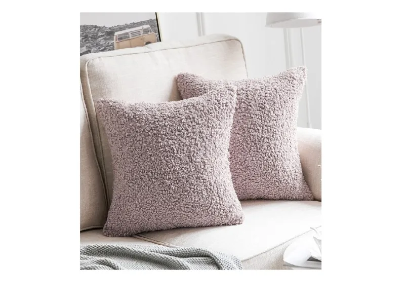 Almohadón de Corderito Pink en Rosa - Textiles, Uruguay | Finkel