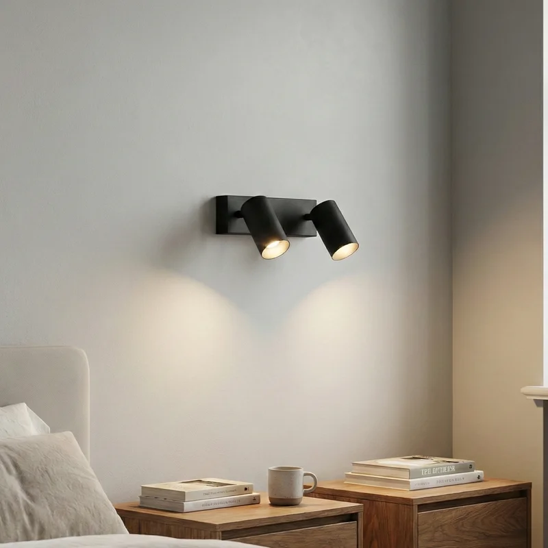 Aplique de Pared Orion Duo en Negro - Iluminación, Uruguay | La Perla, vista 4