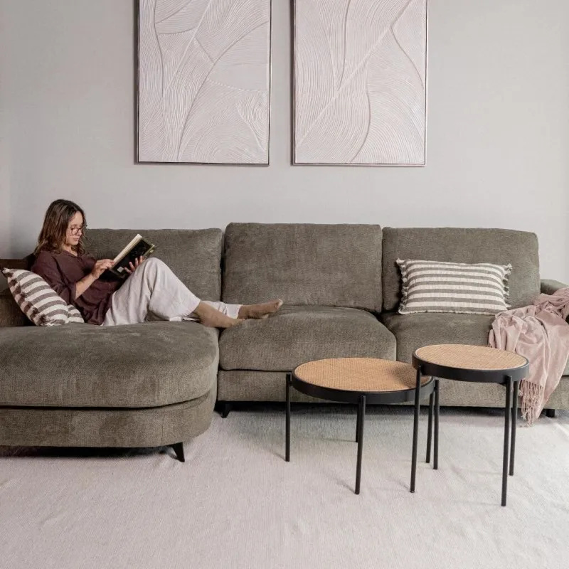 Sofá Da Vinci / Verde Seco en Verde - Sillones y sofás, Uruguay | Fábrica Italiana