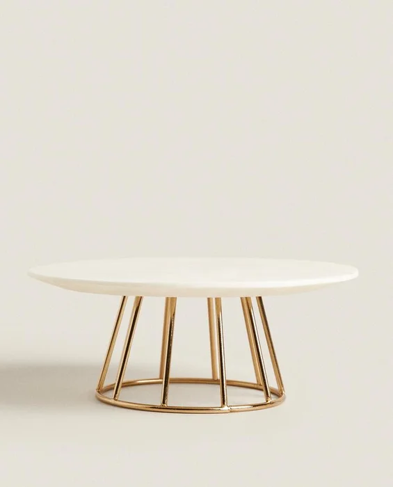 PORTAVELAS MÁRMOL METAL en Blanco - Velas y Portavelas, Uruguay | Zara Home, vista 4