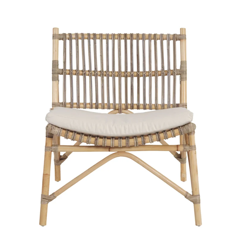Butaca Rattan Natural-beige Suri Natural en Madera natural - Sillones y sofás, Uruguay | Divino, vista 3