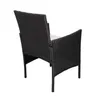 Set Living Exterior Rattan-sintetico-y-acero Negro Apolo en Negro - Muebles para el exterior, Uruguay | Divino, vista 5 de 7
