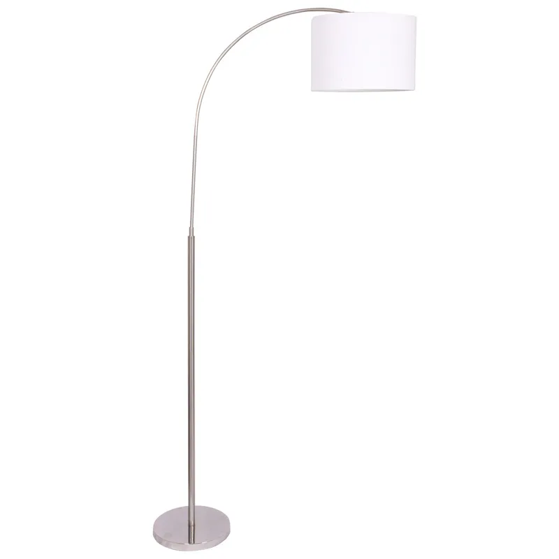Lampara De Pie Blanco Metal Ml83778-bs en Blanco - Lámparas de pie, Uruguay | Divino