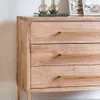 COMODA SUR - ALAMO Y HIERRO ORO VIEJO en Madera natural - Bibliotecas, Uruguay | La Iberica, vista 6 de 9