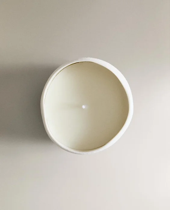 VELA DECORATIVA TEXTURA en Blanco - Velas y Portavelas, Uruguay | Zara Home, vista 6