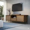 Rack Terra – 207 cm - Olmo - Muebles para TV, Uruguay | Berna home, vista 2 de 2