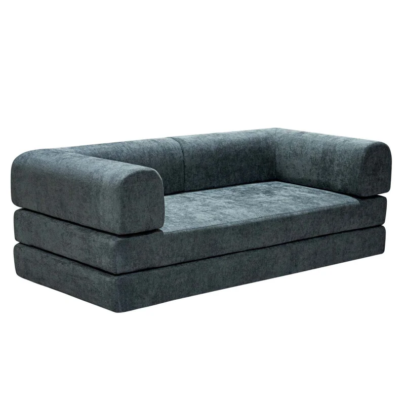 Sofá Cama Espuma Gris Nube Gris Osc en Gris - Sillones y sofás, Uruguay | Divino, vista 3