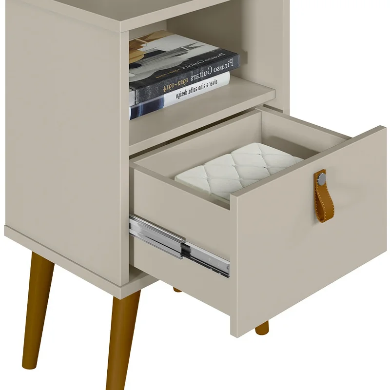 Mesa de Luz Buzios 39cm - Retro en Beige - Mesas de luz, Uruguay | Balton, vista 15