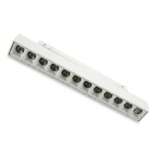 Spot Lineal Magnético G2 6W 2700K Blanco en Negro - Lámparas colgantes, Uruguay | Serlux