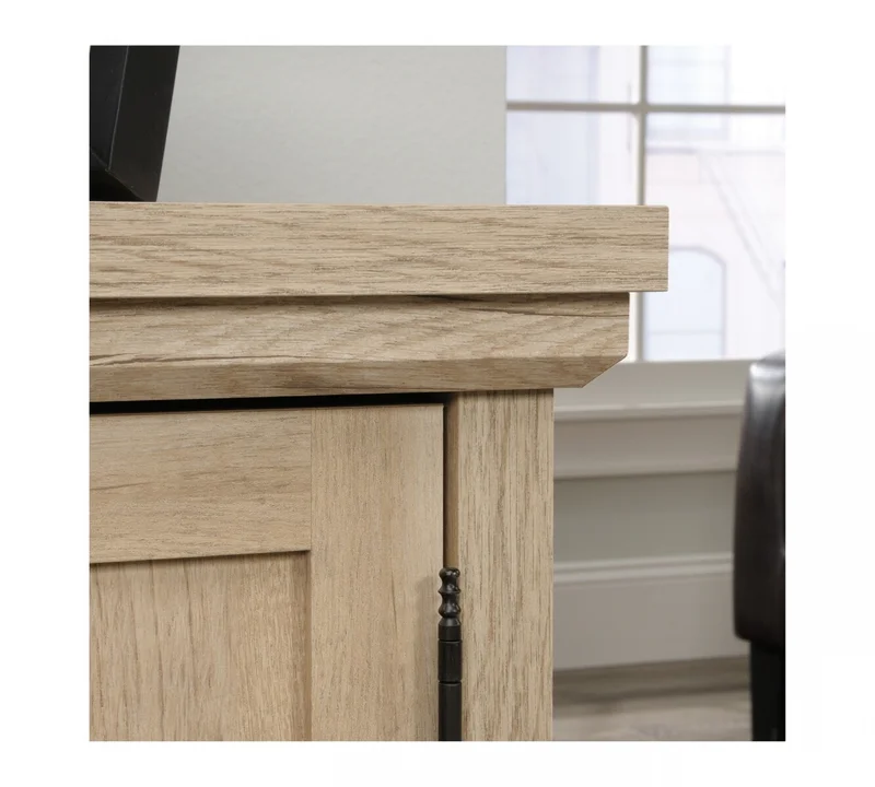 Escritorio - Cajón y Puerta Única - Sauder - Linea Aspen Post en Madera natural - Escritorios y sillas de escritorio, Uruguay | Rústico Hogar, vista 3