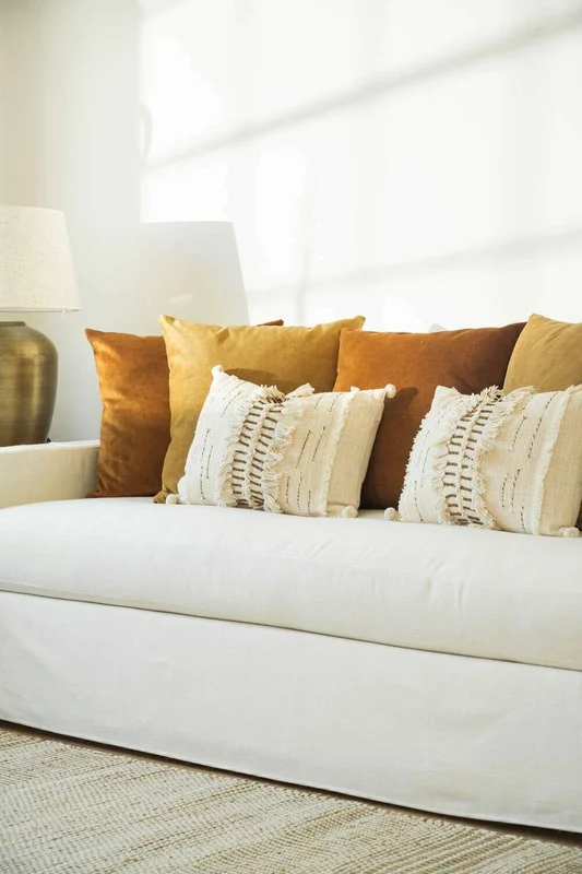 SILLON UMA - LINO Y TERCIOPELO ANTIMANCHAS en Multicolor - Sillones y sofás, Uruguay | La Iberica, vista 5