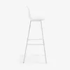 Taburete Brighter - blanco altura 75 cm en Blanco - Butacas, banquetas y puffs, Uruguay | Kavehome, vista 3 de 5