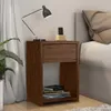 Mesa de Luz 1 Cajón - Triunfo - Jacaranda en Marrón - Mesas de luz, Uruguay | Rústico Hogar, vista 2 de 3