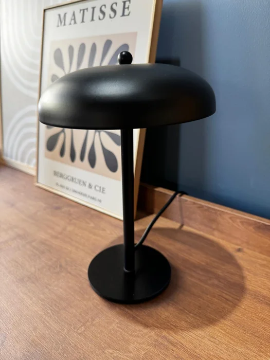 Lámpara de Mesa Tomás – Negro en Negro - Lámparas de mesa, Uruguay | Berna home, vista 3