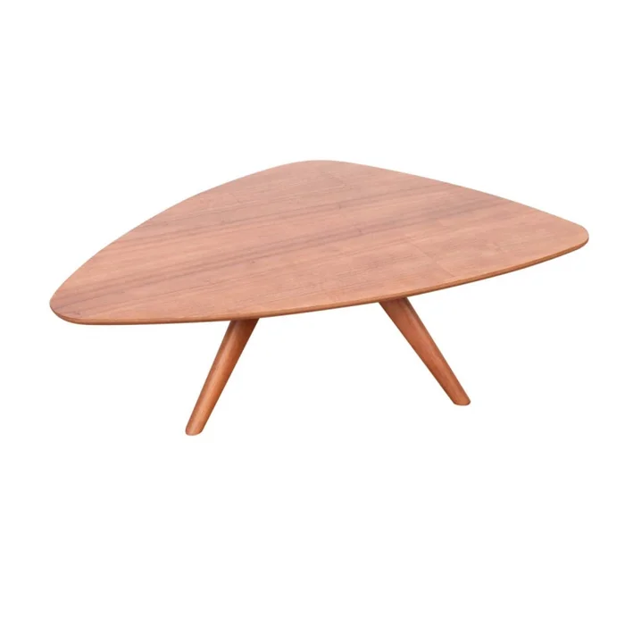 Mesa Ratona Mdf-y-madera Marron Llith Castaño en Marrón - Mesas de living, Uruguay | Divino, vista 2