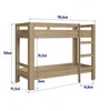 Cucheta Infantil marrón - Dormitorio, Uruguay | RM Muebles y Deco, vista 5 de 5